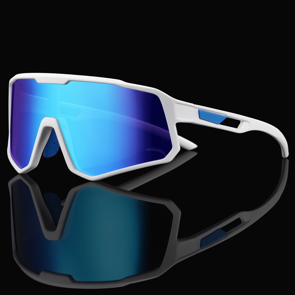 Polarone's 3102 REVO white blue sportovní polarizační sluneční brýle