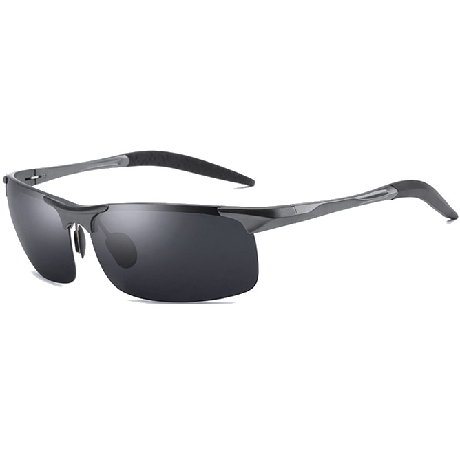 Polarone's 10062 dark grey pánské polarizační sluneční brýle